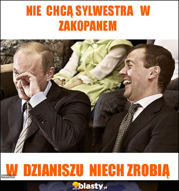 nie  chcą sylwestra   w zakopanem