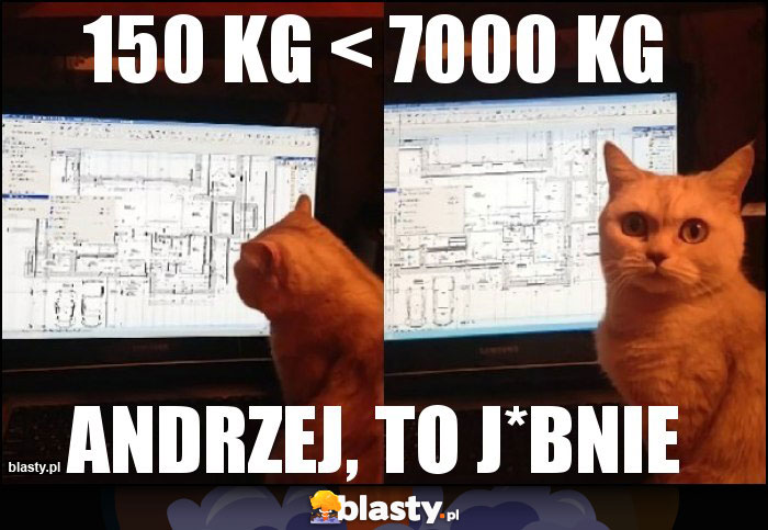 150 kg < 7000 kg