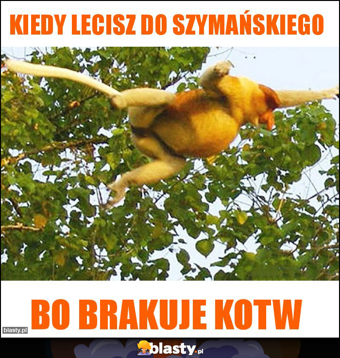 Kiedy lecisz do Szymańskiego