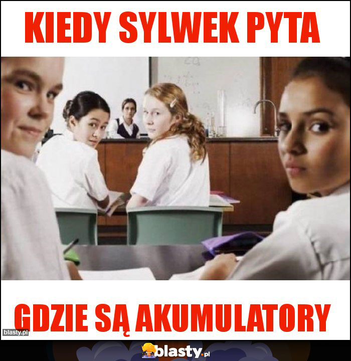 Kiedy Sylwek pyta