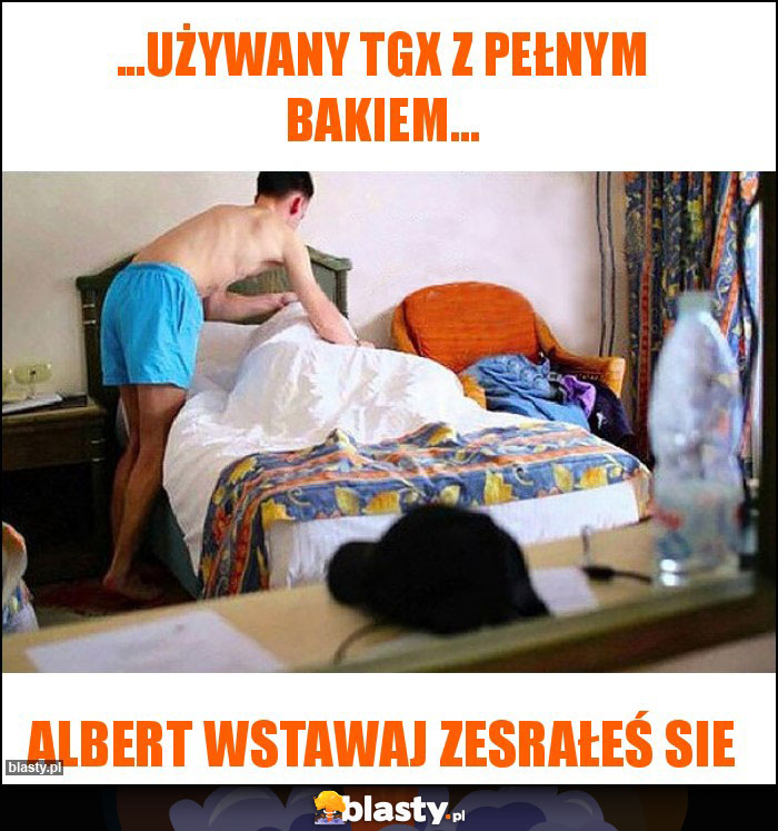 ...Używany TGX z pełnym bakiem...