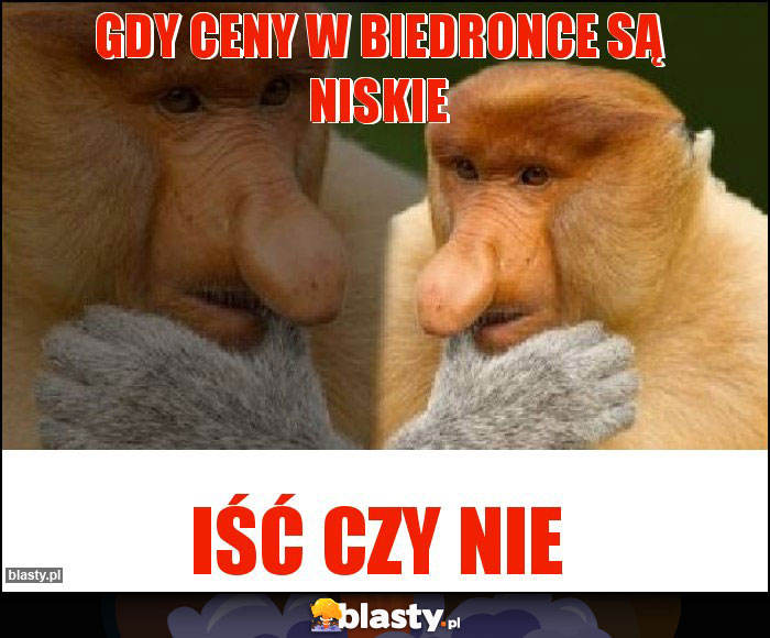 Gdy ceny w Biedronce są niskie