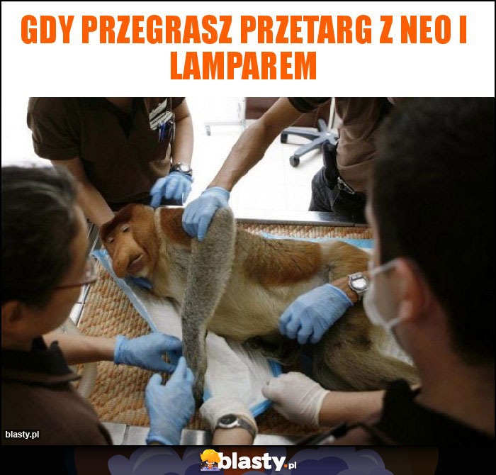 Gdy przegrasz przetarg z NEO i LAMPAREM