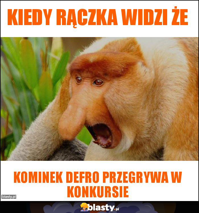 Kiedy rączka widzi że