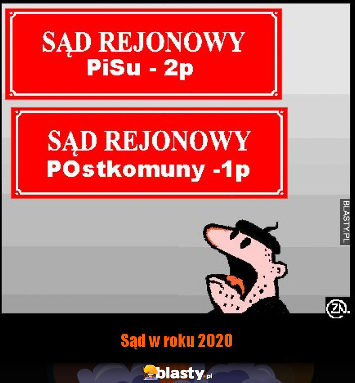 Sąd w roku 2020