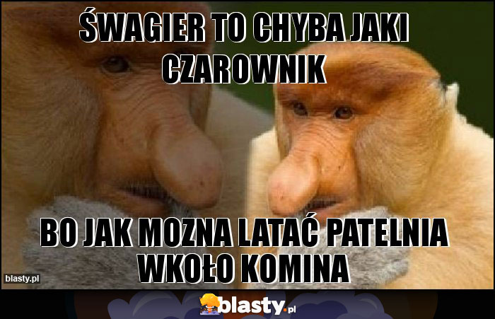 Śwagier to chyba jaki czarownik