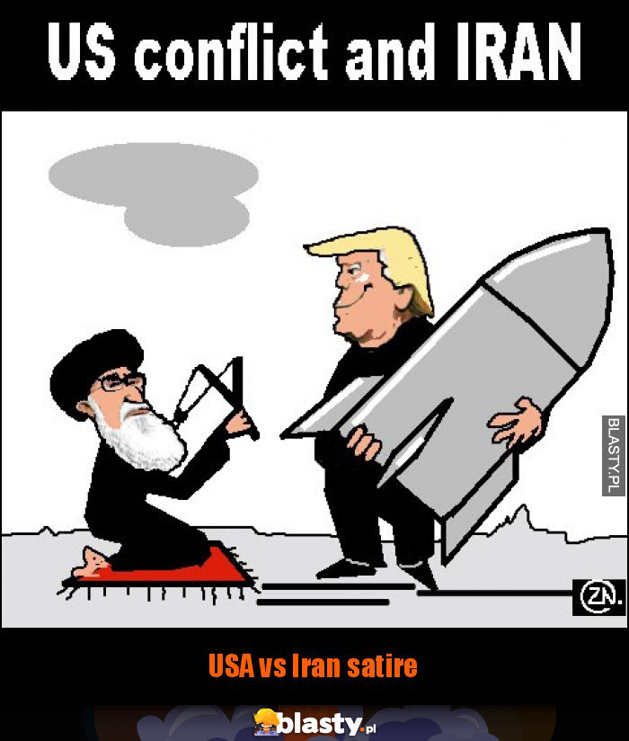 USA vs Iran satire