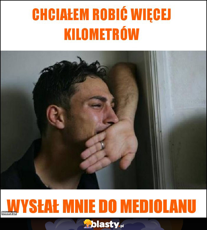 Chciałem robić więcej kilometrów