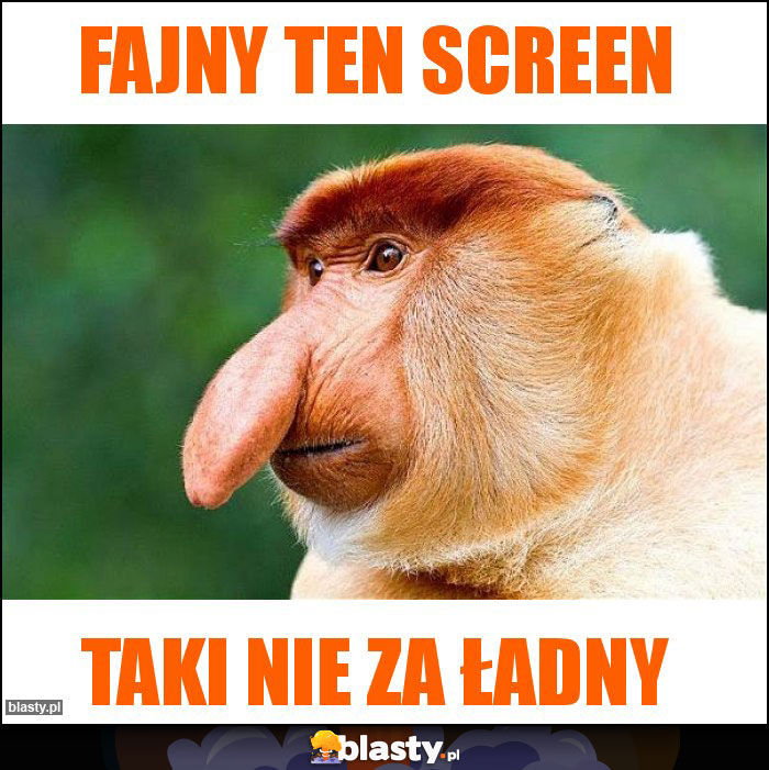 Fajny ten screen