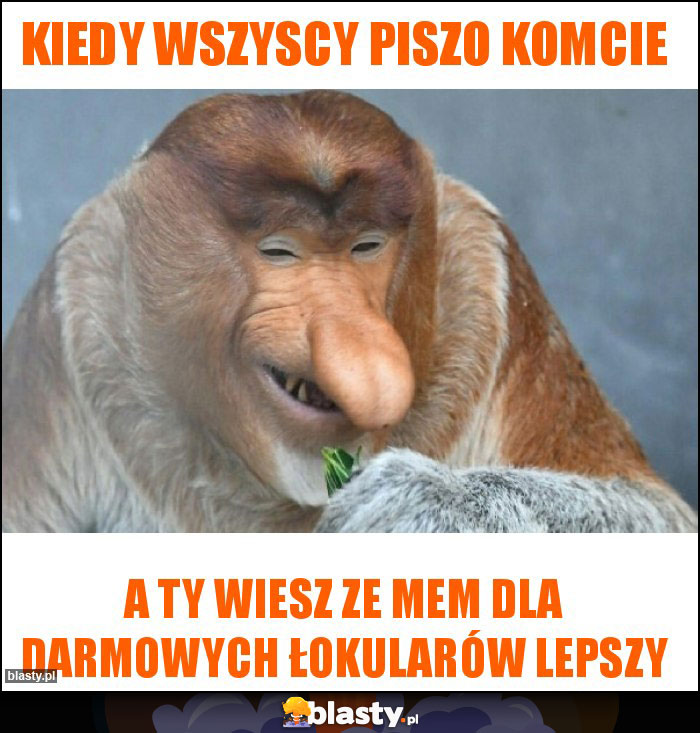 kiedy wszyscy piszo komcie