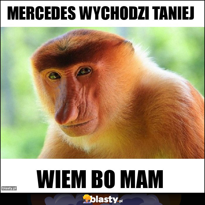 MERCEDES WYCHODZI TANIEJ