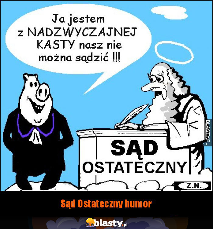 Sąd Ostateczny humor