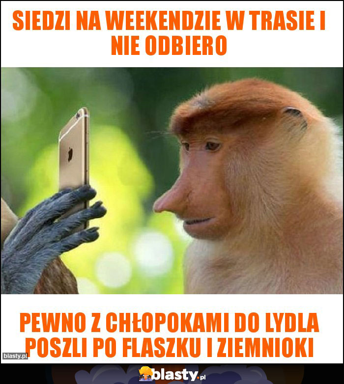 Siedzi na weekendzie w trasie i nie odbiero