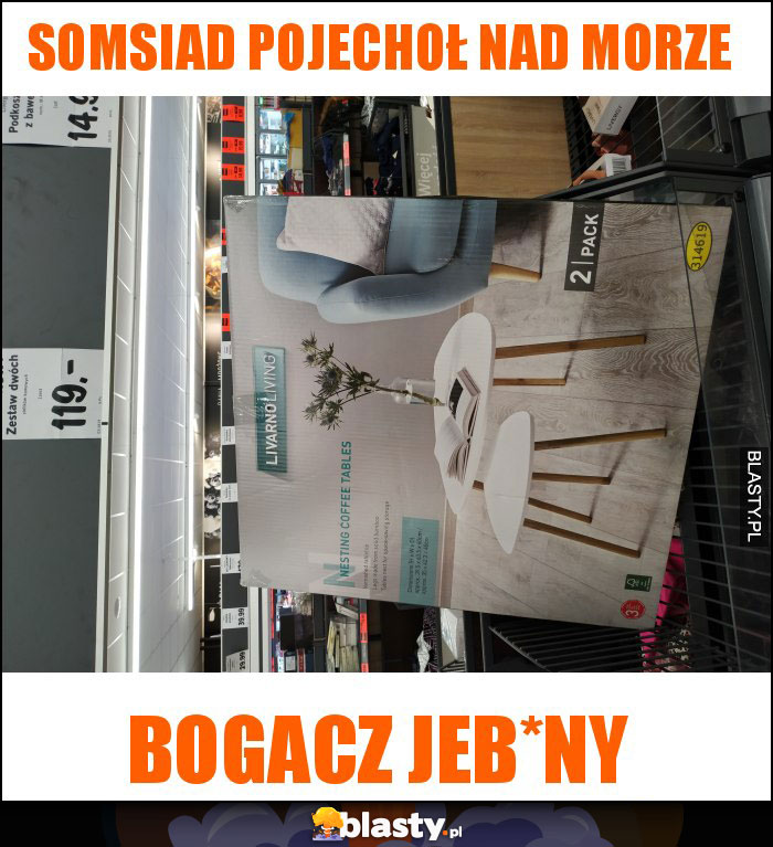 Somsiad pojechoł nad morze