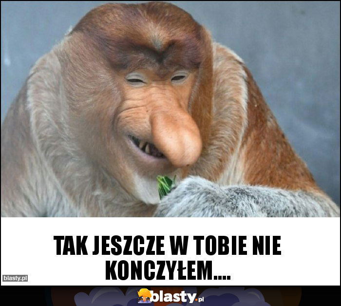 Tak jeszcze w Tobie nie konczyłem....