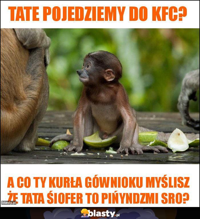 Tate pojedziemy do Kfc?