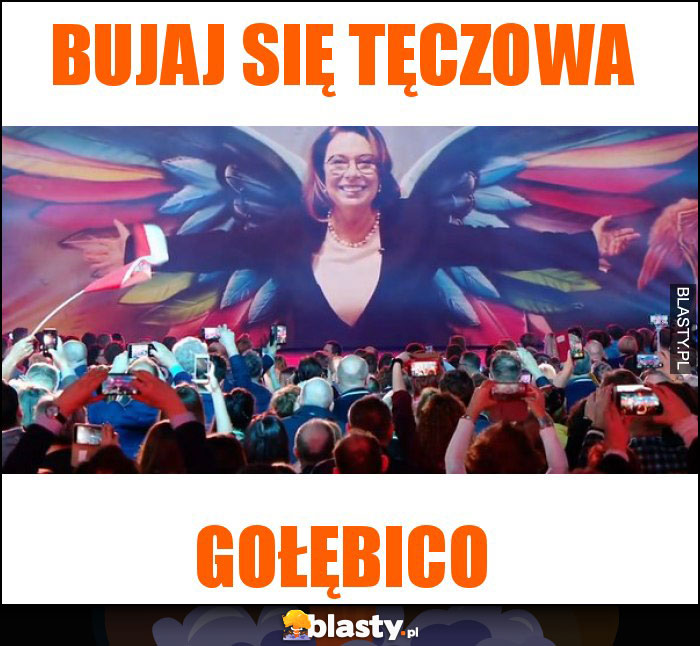 bujaj się tęczowa