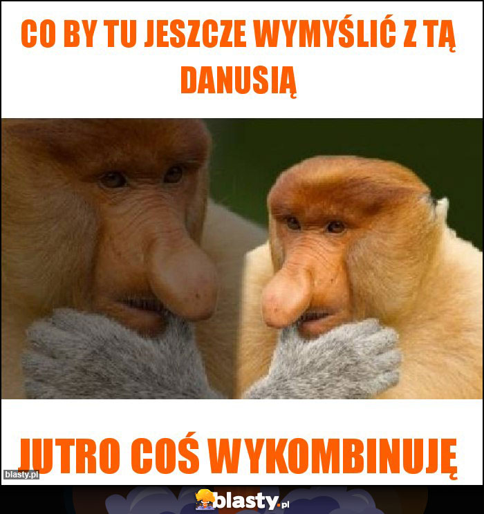 Co by tu jeszcze wymyślić z tą danusią