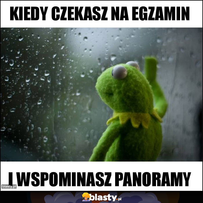 Kiedy czekasz na egzamin