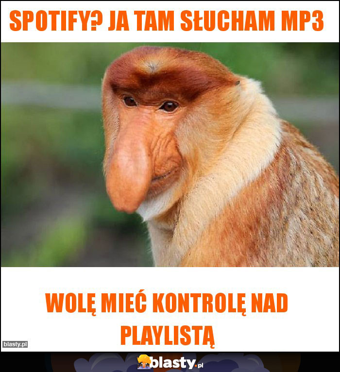 Spotify? Ja tam słucham mp3