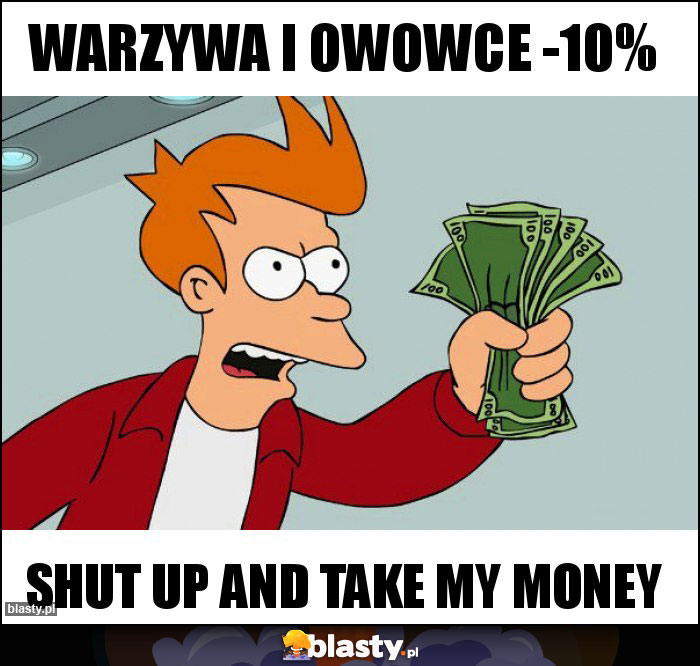 Warzywa i owowce -10%