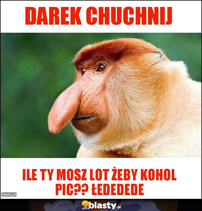 Darek chuchnij