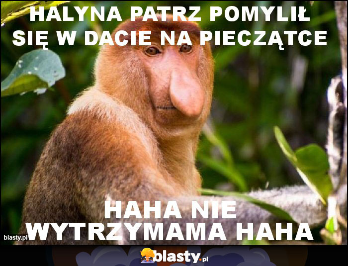 Halyna patrz pomylił się w dacie na pieczątce