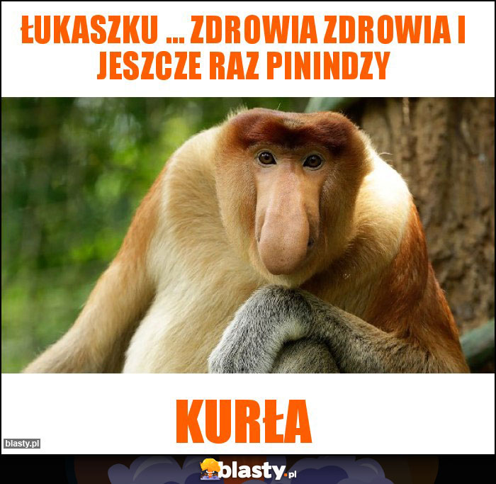 Łukaszku ... Zdrowia zdrowia i jeszcze raz pinindzy