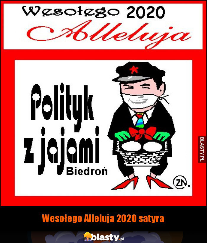 Wesołego Alleluja 2020 satyra