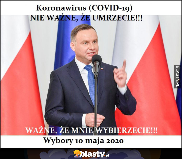 wybory 10 maja 2020 koronawirus