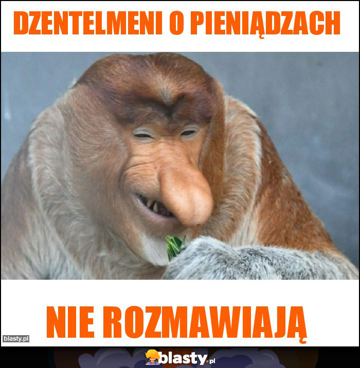 dzentelmeni o pieniądzach