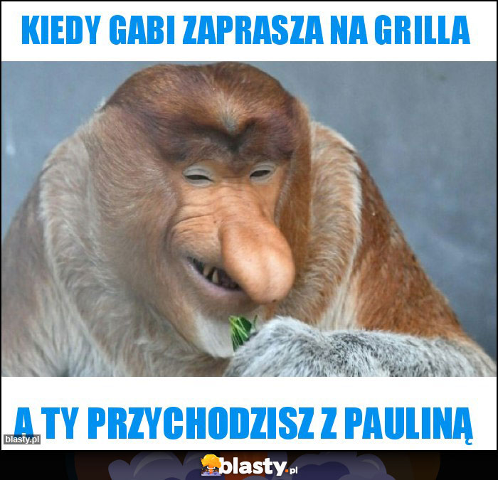 Kiedy Gabi zaprasza na grilla