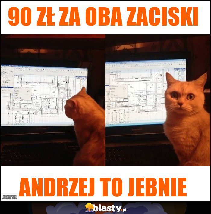 90 zł za oba zaciski