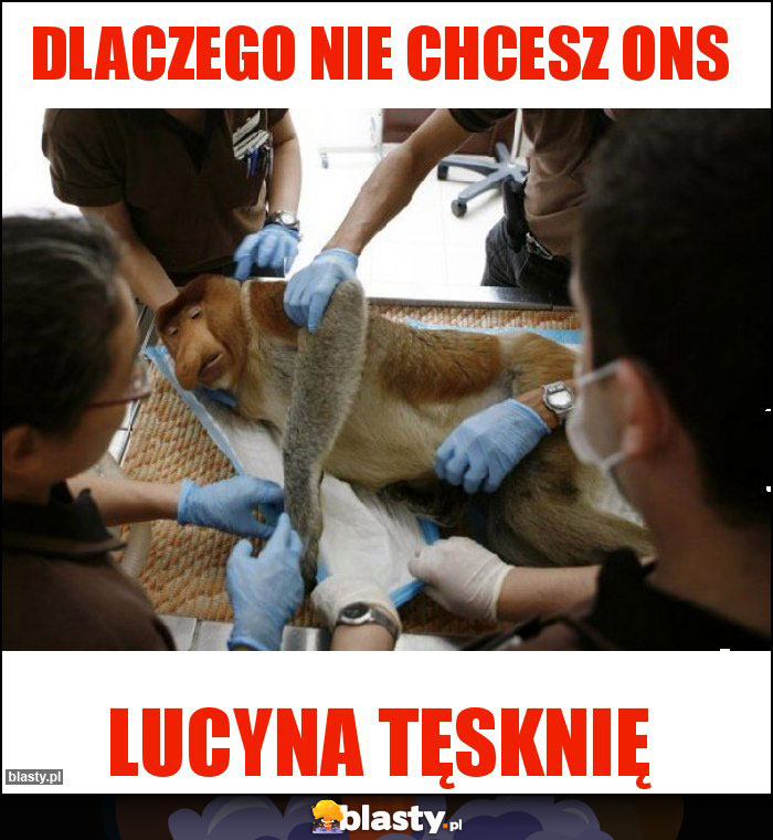 Dlaczego nie chcesz ONS