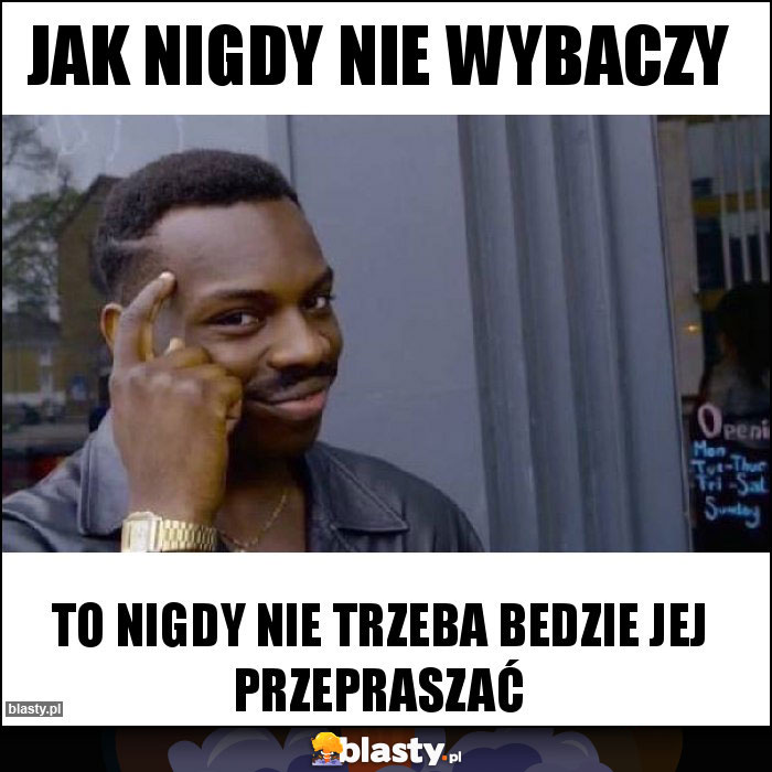 Jak nigdy nie wybaczy