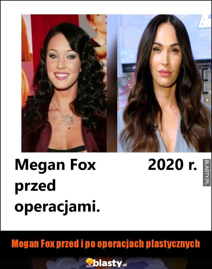 Megan Fox kiedyś i dziś