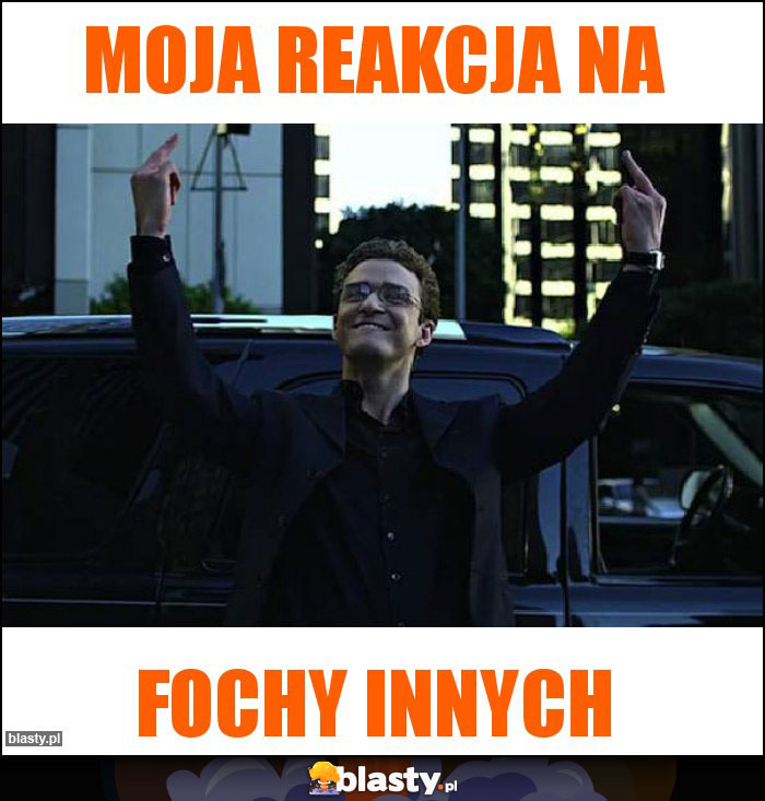 Moja reakcja na