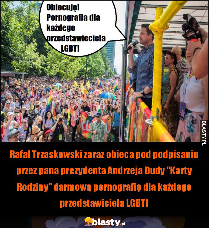 Trzaskowski i LGBT