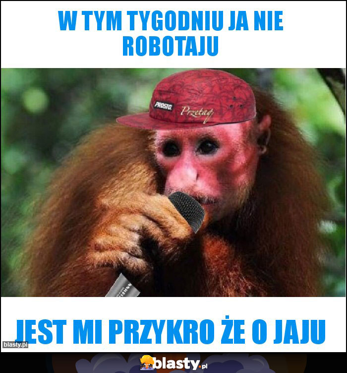 W tym tygodniu ja nie robotaju