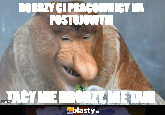 Dobrzy ci pracownicy na postojowym