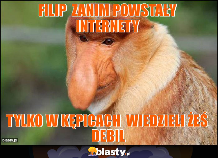 Filip  zanim powstały Internety