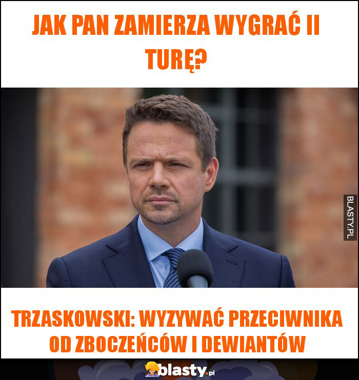 Jak pan zamierza wygrać II turę?