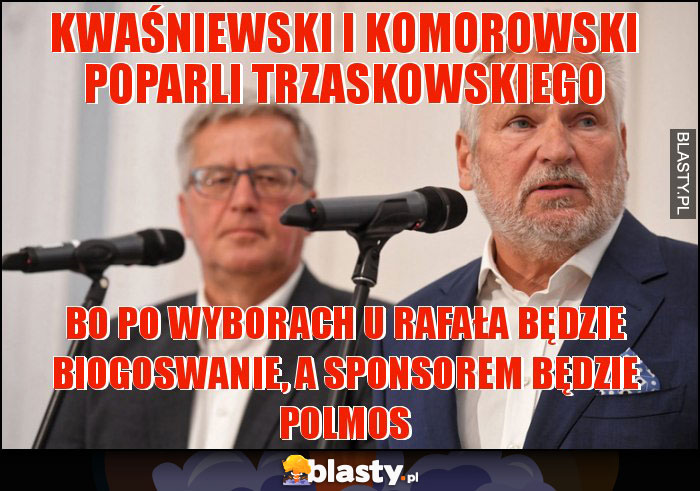 Kwaśniewski i Komorowski poparli Trzaskowskiego