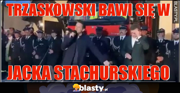 Trzaskowski bawi się w