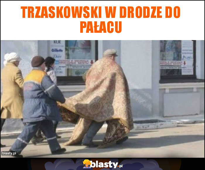 Trzaskowski w drodze do pałacu