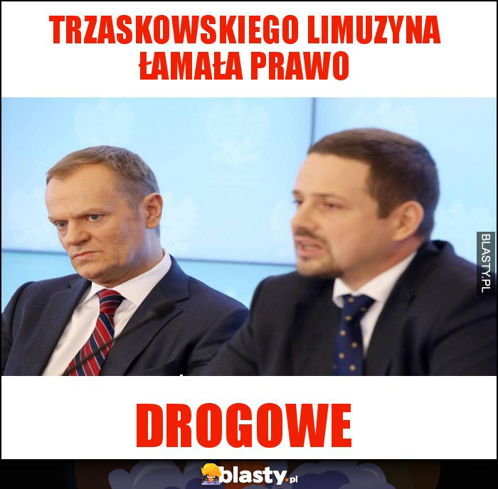 Trzaskowskiego limuzyna łamała prawo