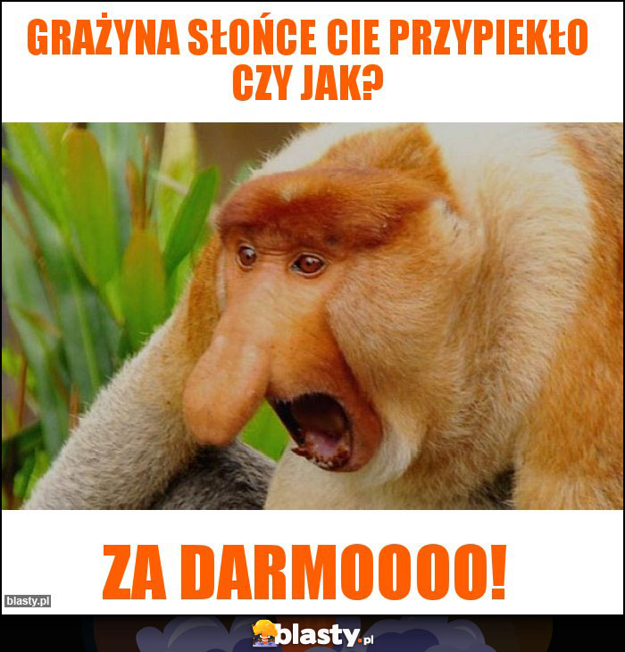 GRAŻYNA SŁOŃCE CIE PRZYPIEKŁO CZY JAK?