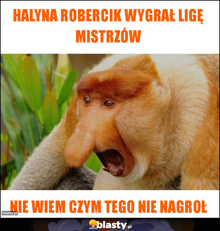 HALYNA ROBERCIK WYGRAŁ LIGĘ MISTRZÓW