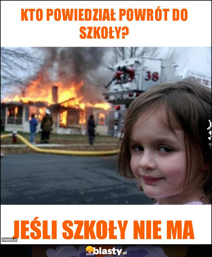 Kto powiedział powrót do szkoły?