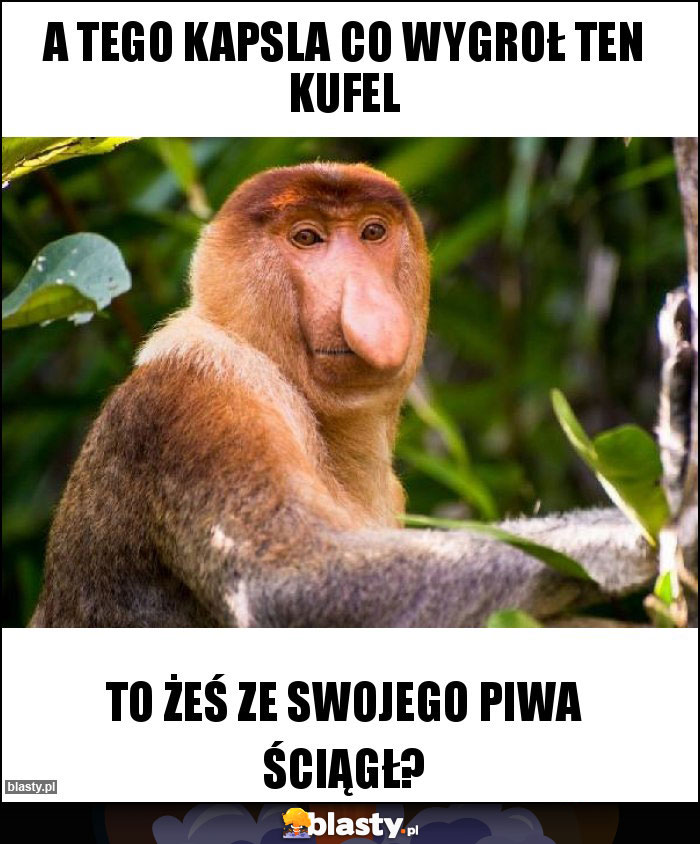 A tego kapsla co wygroł ten kufel